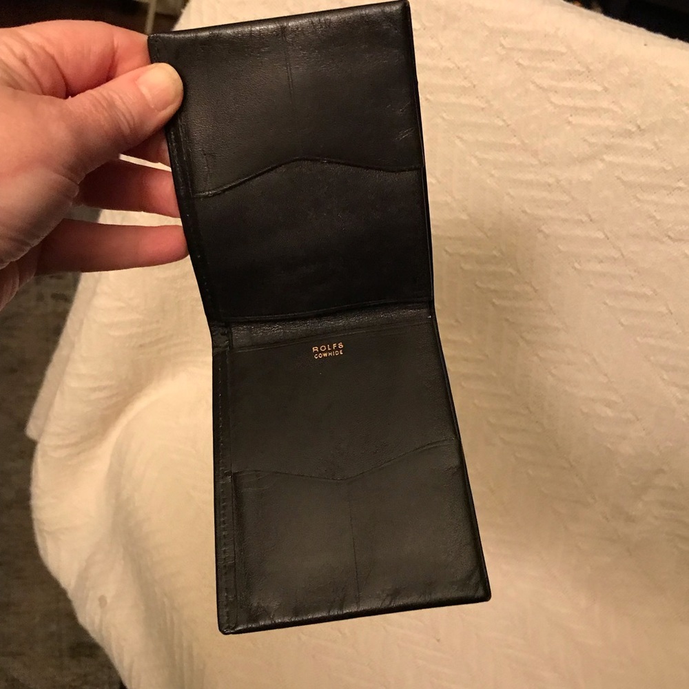 Rolfs Cowhide Leather Mens Bifold Wallet - Picture 7 of 8
